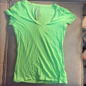 Billie cotton v neck t shirt